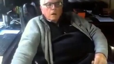 grandpa jerking off