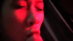 Asian girlfriend cumshots