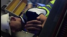 Fucking a constriction worker
