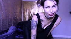 Hottest brunette solo webcam masturbation 2