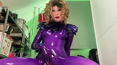 Amateur striptease and Solo masturbation