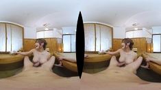 Japanese Handjob for POV
