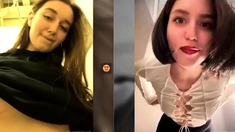 Teen brunette from get fuck on webcam