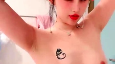 Amateur asian teen licks ass and sucks cock