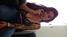 Cute russian teen solo striptease