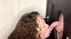 Chubby amateur Milf toyed and blowjob with facial cumshot