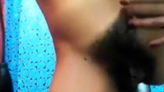 Hairy Amateur Webcam Girl Masturbating