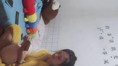 Small titted teen amateur rides dong and she loves it
