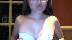Great Big Boobs On Masturbating Redhead