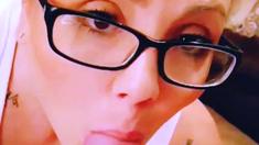 Hot amateur pov blowjob handjob