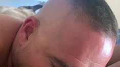 Busty blonde amateur takes creampie pov