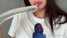 Brunette Solo Webcam Masturbation