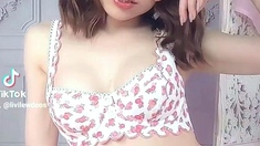 Adorable Japanese teen Izumi Koizumis pussy toyed until