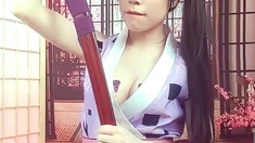 Amateur Asian Webcam Strip Masturbation