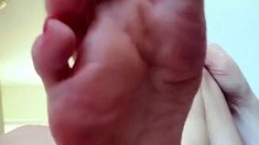 Solo Masturbation And The Foot Fetish