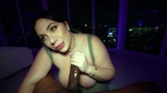 Big Boobs Cassandra Calogera cock tit wanking