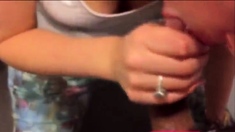 Hot Amateur Blowjob from a Sexy Milf