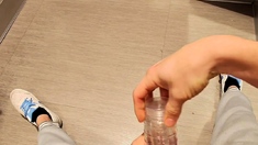 I bust my load inside a changing room