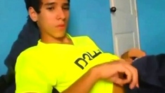 Latin Amateur Twink Masturbating Solo