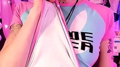 Pussy Spreading Close Ups Of Blonde Slut Adele Sunshine