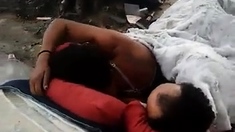 Trashy Hooker is fucked with intensity in the middle of the