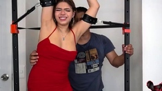 TicklingGirlsVideos – Hyper ticklish Aleinad in a sexy