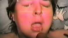 Mature amateur wife fucking with facial cumshot