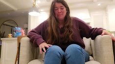 Amateur Striptease And Solo Masturbation