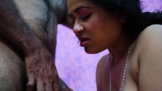 DesiBang - Busty Indian MILF With Curves Gets Nailed