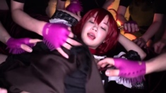 Japanese Couples Have Group Sex At A Bath House