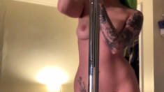 Amateur Blondie Solo Anal Masturbation