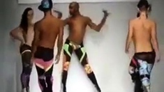 Black Crossdresser In Fierce Runway Show