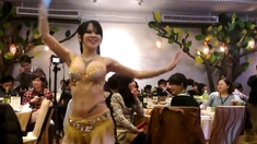 sexy asian Belly Dancer shake her slut boobs