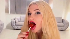 Lipstick Lollipop Tease