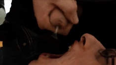 Amateur boy swallows multiple loads