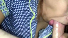 Girl Sucking With Mouth Cum
