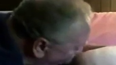 Gay mature older men sucking a nice small cock
